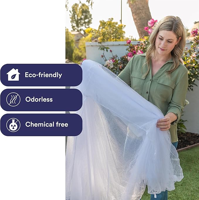 EVEN NATURALS Luxury for Bed Canopy, Large Tent, Double to Queen, Camping Screen House, 2pk…