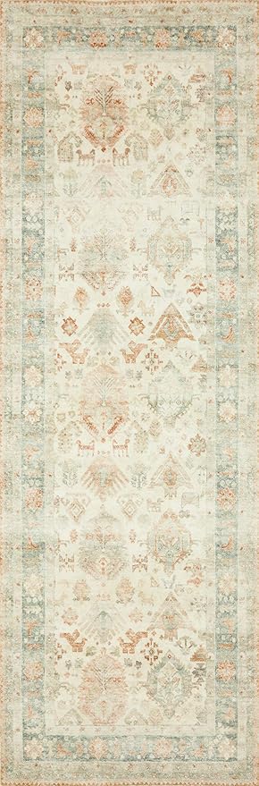 Loloi II Rosette Beige/Multi 2'-2" x 3'-8" Accent Rug