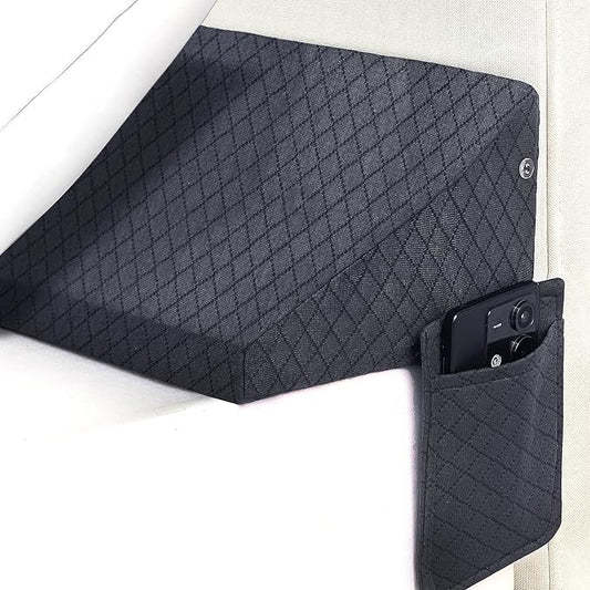 King Size Bed Wedge Pillow - for Headboard Gap/Headboard Pillow/Mattress Wedge /Bed Gap Filler (76"x10"x6") - Bloster Triangle Pillow for Sleeping To Fill Gap (0-8") Between Headboard and Mattress