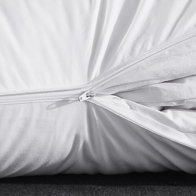 Three Geese Adjustable Layer Goose Feather Pillow,Assemblable Bed Pillow,100% Soft Cotton Cover,Good for Side and Back Stomach Sleeper,King Size,Packaging Include 1 Pillow.