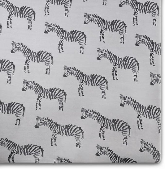 Crib Sheets - Crib Sheets Girl -Crib Sheets Boy - Jersey Sheets - Nursery Bedding - Toddler Bedding Sets for Girls - Toddler Bedding Sets for Boys - Baby Crib Sheets - OILO Studio Crib Sheet Zebra