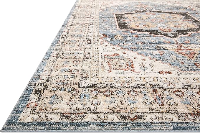 Loloi II Odette Sky/Multi 2'-7" x 12'-0" Runner Rug
