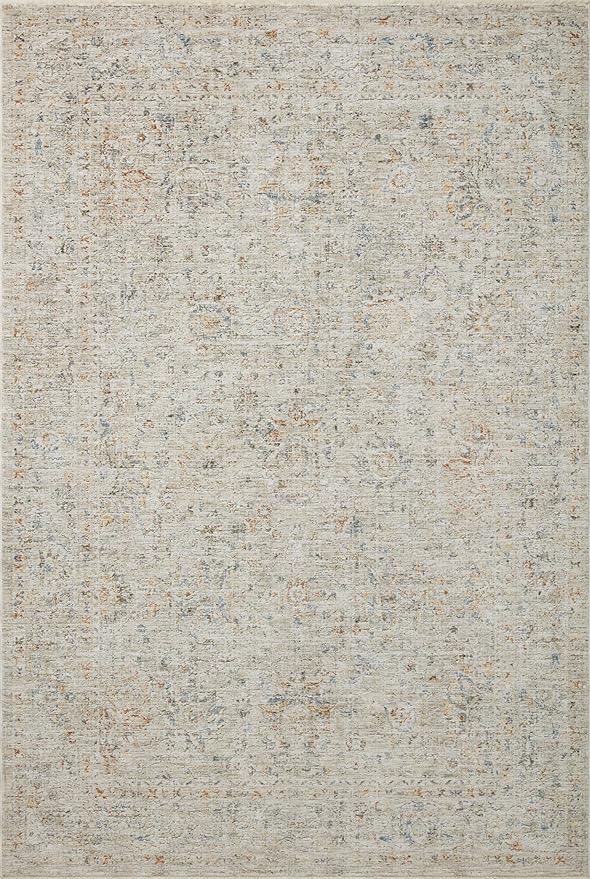Loloi Amber Lewis Honora Collection HON-05 Bone/Multi 2'-7" x 8'-0" Runner Rug