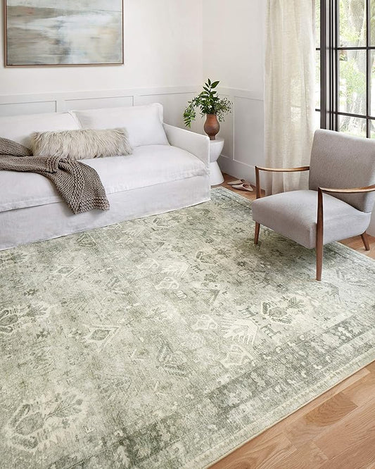 Loloi II Rosette Steel/Graphite 2'-2" x 3'-8" Accent Rug