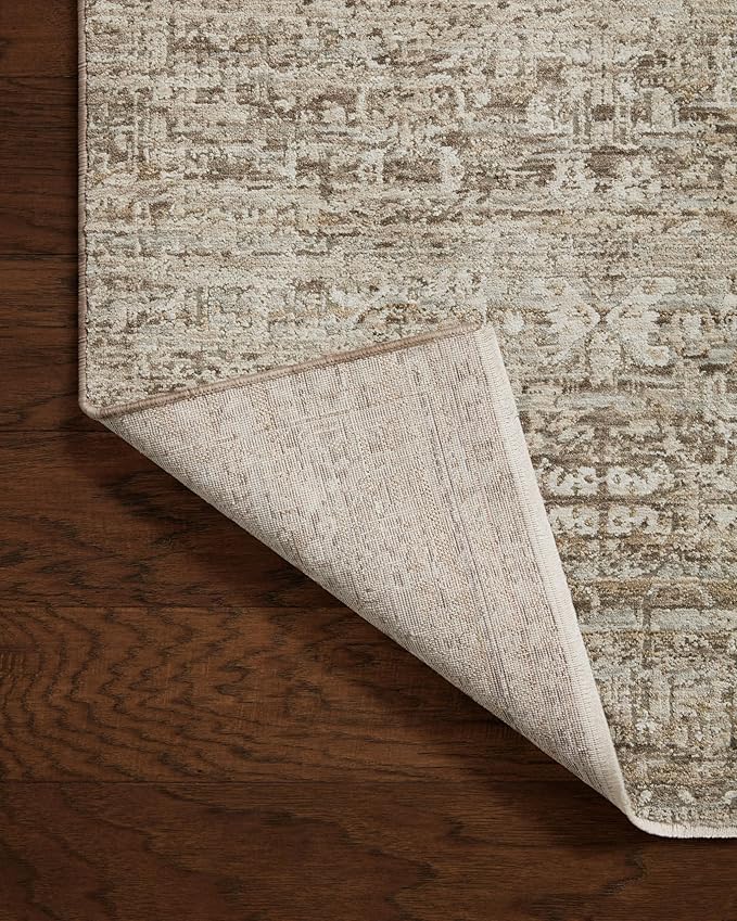 Loloi Amber Lewis Honora Collection HON-04 Bark/Dove 11'-6" x 15'-6" Area Rug