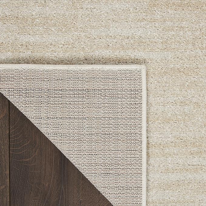 Nourison Essentials 4' x 6' Ivory Beige Fabric Outdoor Area Rug (4' x 6')