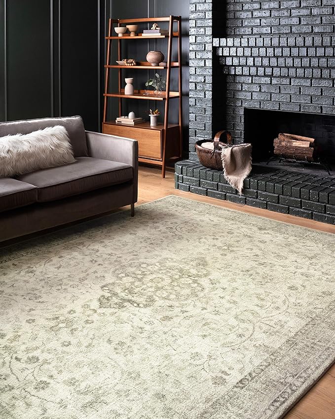 Loloi II Rosette Ivory/Silver 2'-2" x 3'-8" Accent Rug