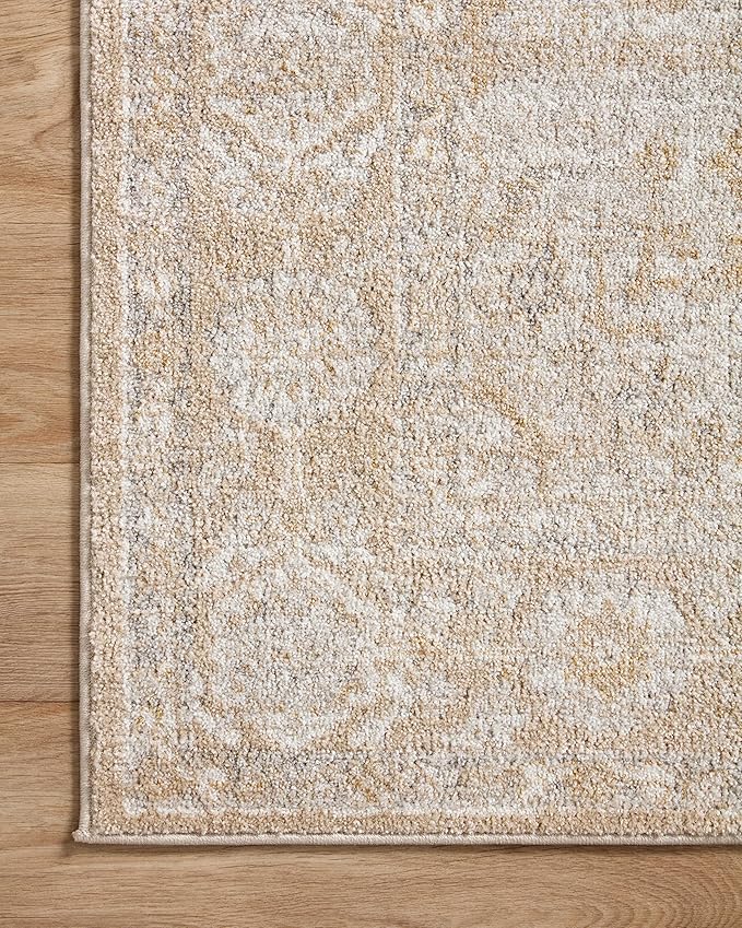 Loloi II Odette Collection ODT-05 Beige/Silver 2'-3" x 3'-10" Accent Rug