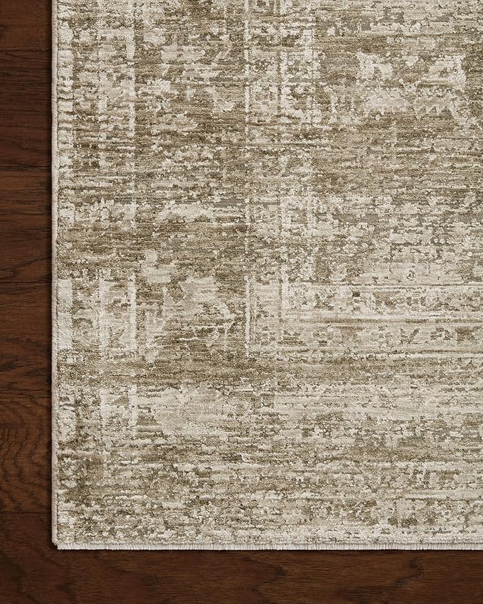Loloi Amber Lewis Honora Collection HON-01 Khaki/Beige 11'-6" x 15'-6" Area Rug