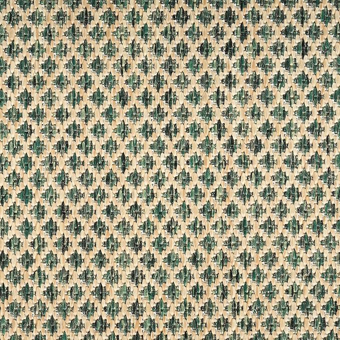 Nourison Courtyard Green 8' x 10' Area Rug - Easy Clean, Non Shedding, Bed Room, Living Room, Dining Room, Kitchen (8' x 10')