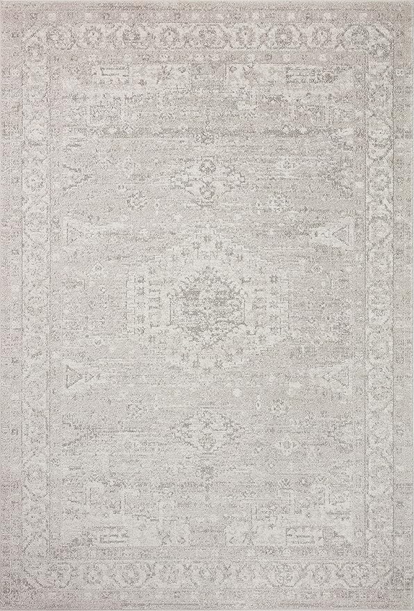 Loloi II Odette Silver/Ivory 9'-2" x 13' Area Rug