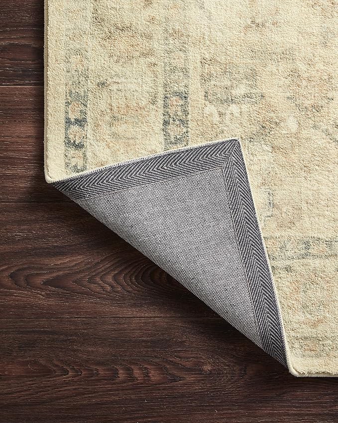 Loloi II Rosette Sand/Ivory 3'-3" x 5'-3" Accent Rug