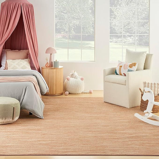 Nourison Essentials 6' x 9' Rust Area Rug