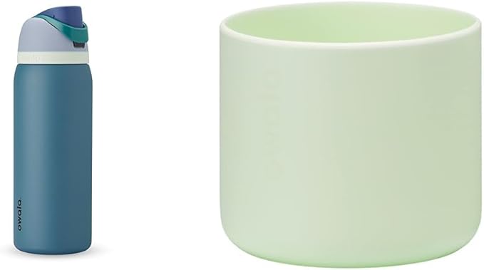 Owala 32 Oz Insulated Stainless Steel Water Bottle, Silicone Sleeve for 32 Oz Water Bottle