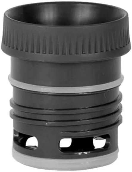 Stanley Thermo Stopper replacement for yerba mate drinking - Convert Stanley Thermo to Yerba Mate Termo Pico Mate/Pico cebador Stopper with High Precision Flow (Black without beak, Set of 1)