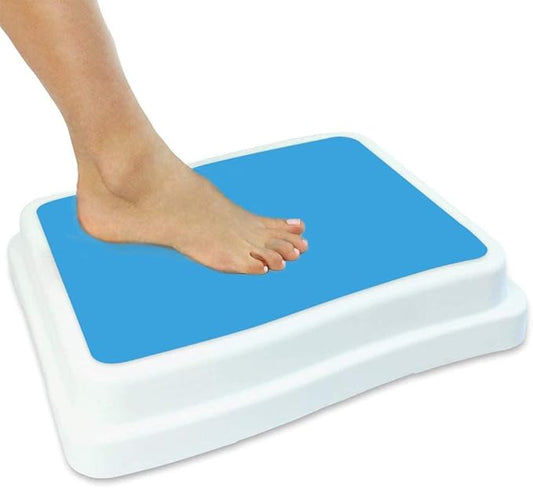 Bath Shower Step,Stackable Bathtub Non Slip Safety Step Stool, Indoor/Outdoor Handicap Wideing Hands Free Platform Medical Portable Stack-Able, for High Beds, Kitchens,Bathroom.