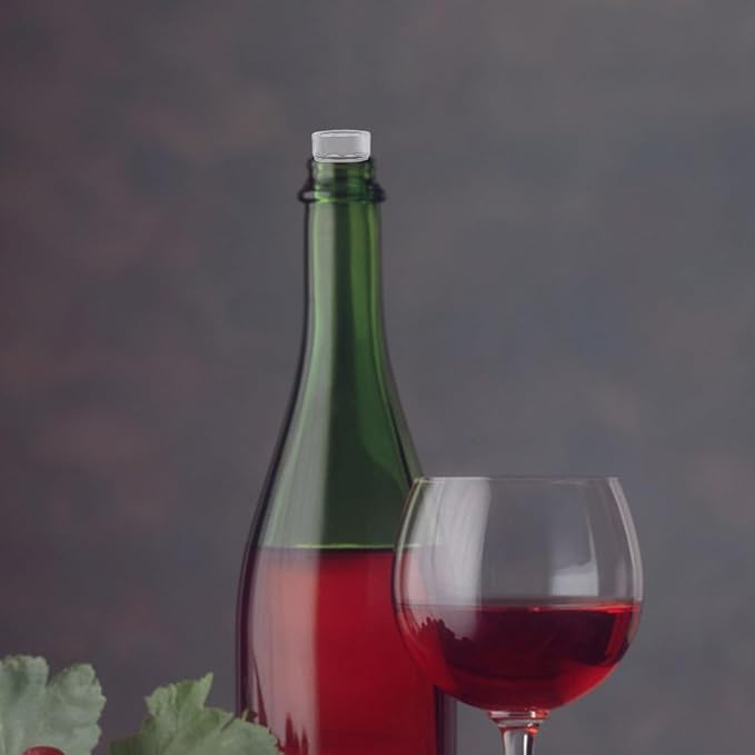 SUPERFINDINGS 16 Pcs Wine Bottle Stopper Plug Bottle Cap Glass Wine Stopper Bottle Stoppers Reusable Wine Corks Sealing Wine Bottle Corks Fits Most Wine Bottles for Wine Beer Glass Bottles