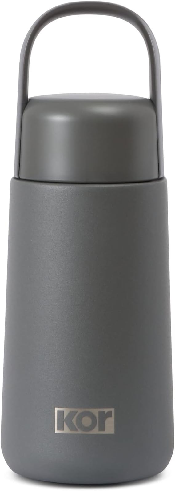 KOR Melrose 12oz Double Wall Insulated Water Bottle - Keeps Beverages Hot for 12hrs, Cold for 24hrs - Stainless Steel Design - Contoured Perfect Spout for Drinking