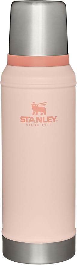 Stanley Classic Vacuum Insulated Wide Mouth Bottle -BPA-Free 18/8 Stainless Steel Thermos for Cold & Hot Beverages