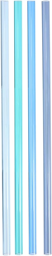 Stanley Reusable Quencher Straws | 4-Pack of BPA-Free, Reusable Straws for Clean Drinking | Perfect for Stanley's 40oz Tumblers | Blue