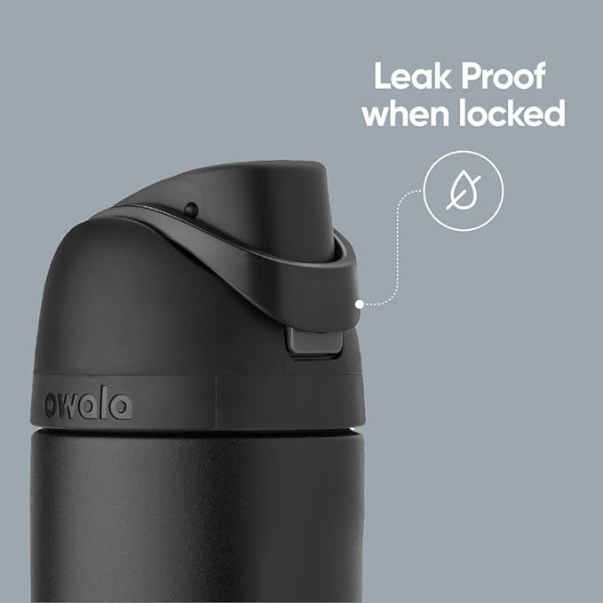 Owala FreeSip Insulated Stainless Steel Water Bottle with Straw, BPA-Free Sports Water Bottle, Great for Travel, 40 Oz, Forrestry