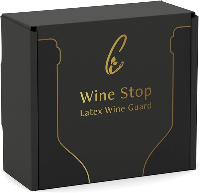 Wine Stopper, Ultimate Protection for Wine Bottles, Made of Food Grade Latex for Wine and Beverages, Unique Gift for Wine Lovers (Pack of 24)