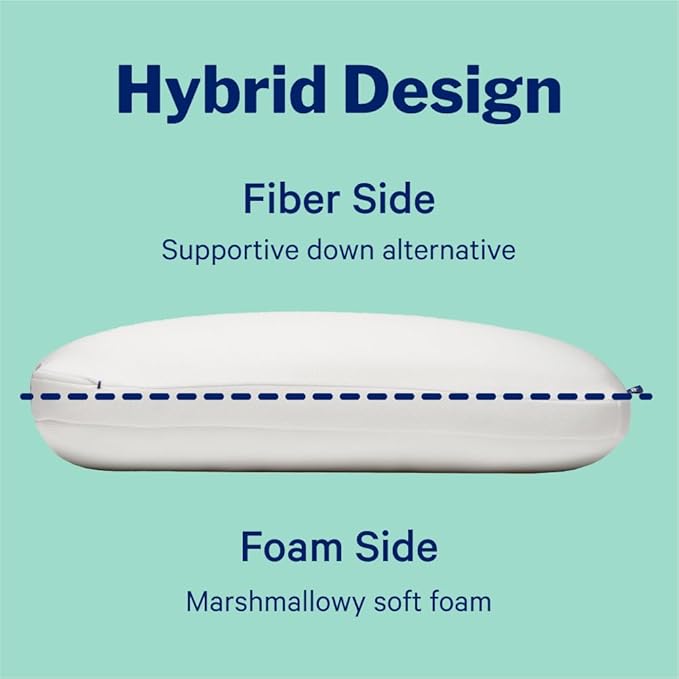 Casper Sleep, Standard Casper Essential Cooling Hybrid Pillow, White