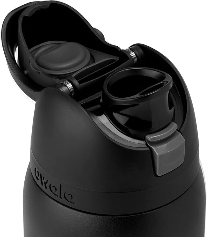 4pcs Replacement Stopper Compatible with Owala FreeSip 24oz 32oz, Water Bottle Top Lid Replacement Parts for Owala 19/24/32/40oz Seal Bottle Cap Mouth Stopper Gasket Silicone Plug Accessories