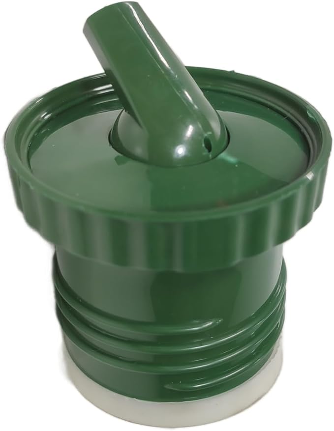 Stanley Thermo Stopper replacement for yerba mate drinking - Convert Stanley Thermo to Yerba Mate Termo Pico Mate/Pico cebador Stopper with High Precision Flow (Green, Set of 1)