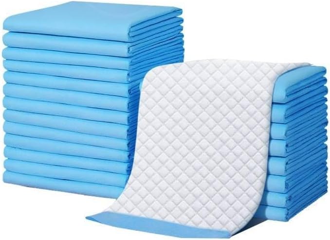 WizzPets Premium Dog Pee Pads, Small Size (33 x 45 cm) - Ultra Absorbent, Leak-Proof, Quick Drying Pet Training Pads, 100 Count, WizzPets dog pee pads are a must-have for any pet household.