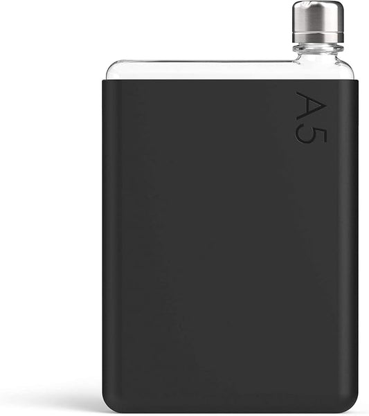 memobottle A5 Silicone Sleeve - Black Ink