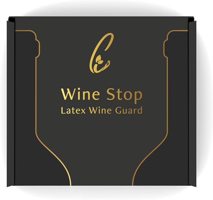 Wine Stopper, Ultimate Protection for Wine Bottles, Made of Food Grade Latex for Wine and Beverages, Unique Gift for Wine Lovers (Pack of 12)