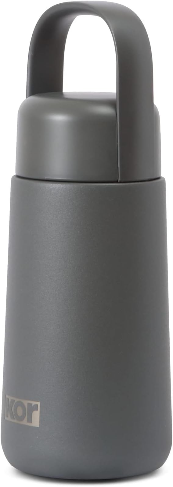 KOR Melrose 12oz Double Wall Insulated Water Bottle - Keeps Beverages Hot for 12hrs, Cold for 24hrs - Stainless Steel Design - Contoured Perfect Spout for Drinking