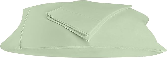 Utopia Bedding Queen Pillow Cases - 2 Pack - Envelope Closure - Soft Brushed Microfiber Fabric - Shrinkage and Fade Resistant Pillow Covers 20 X 30 Inches (Queen, Sage)