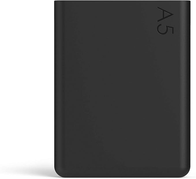 memobottle A5 Silicone Sleeve - Black Ink