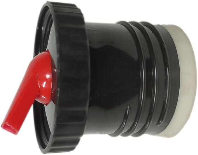 Stanley Thermo Stopper replacement for yerba mate drinking - Convert Stanley Thermo to Yerba Mate Termo Pico Mate/Pico cebador Stopper with High Precision Flow (Black, Set of 1)