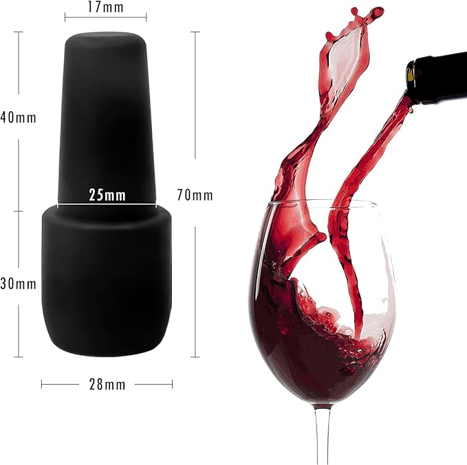 Reusable Wine Bottle Stopper, 8pcs Sparkling Wine Stoppers for Wine Bottles Silicone Wine Bottle Caps, Reusable and Unbreakable Sealer Covers for Keeping Wine Champagne Fresh