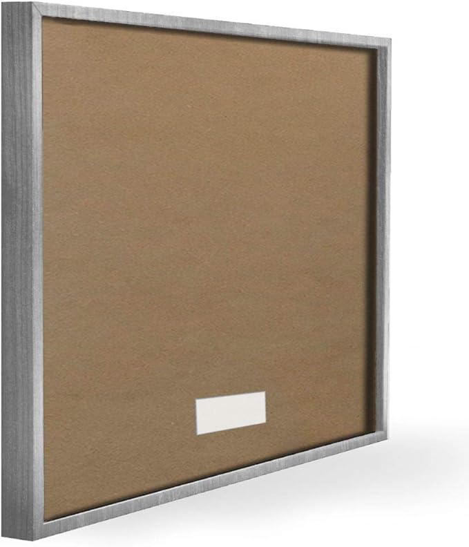 Stupell Industries Self-Serve Kitchen Sign White Flowers 24 Hours Grey Framed Wall Art, 20 x 16