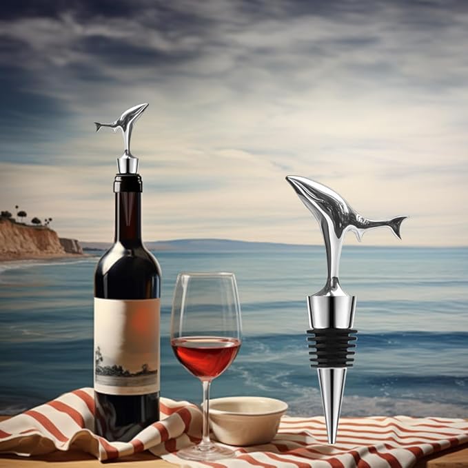 Sunflower Decorative Wine Stoppers, Wine Bottle Stopper with Beautiful Art Glass，Beverage Bottle Stoppers For Gifts, Bar, Holiday Party, Wedding, Wine Stoppers, Wine Stoppers and Pourers (2H820)