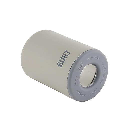 BUILT 12 Ounce Double Wall Stainless Steel K2 Can Chiller Concrete Grey