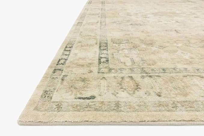 Loloi II Rosette Sand/Ivory 5'-0" x 7'-6" Area Rug