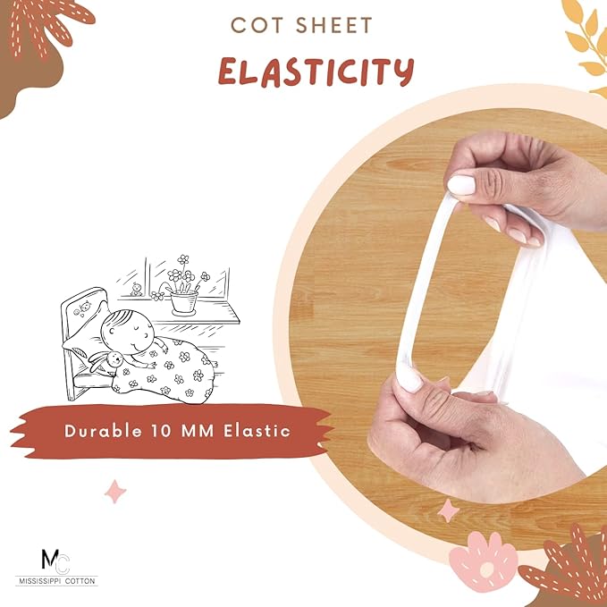 Pack of 12 Cot Sheet for Daycare Preschool Cot Bed -Polyblend Fabric with Corner Elastic Cots Sheets Fits On 22" X 52" Inches Size Toddler and Preschool Daycare Cot White 22 X 52 Size