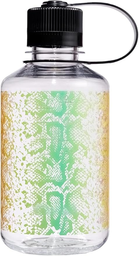 Nalgene Sustain Tritan BPA-Free Water Bottle Made with Material Derived from 50% Plastic Waste, 16 OZ, Narrow Mouth