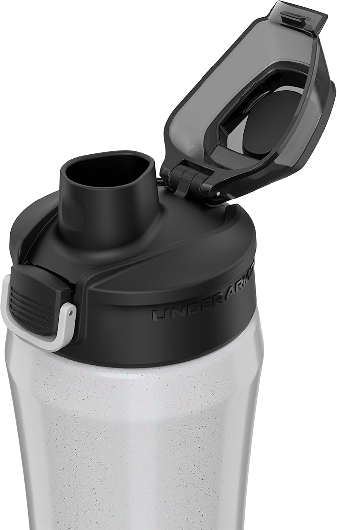 Under Armour 18oz Beyond Stainless Steel Water Bottle, Vacuum Insulated, Self Draining Protective Cap, Leak Proof, For Kids & Adults, All Sports, Gym