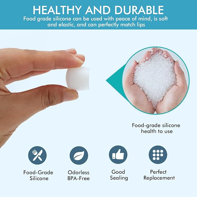 Silicone Spill Stopper Set of 4, Compatible with Cup 2.0 40oz, Tumbler Accessories, Including 4 Straw Cover Cap, 4 Square Spill Stopper and 4 Round Leak Stopper