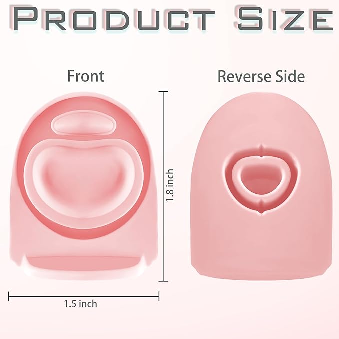 5PCS Replacement Stopper Compatible with Owala FreeSip 19/24/32/40oz, Silicone Anti-Spill Water Bottle Top Lid Replacement Parts, BPA-Free Seal Bottle Cap Mouth Stopper Gasket (Pink)