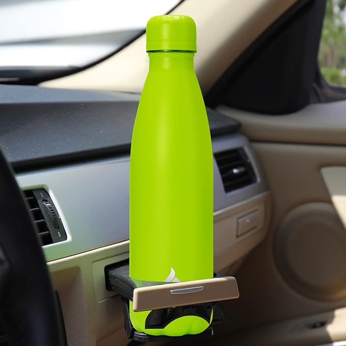 BJPKPK Stainless Steel Water Bottles 17oz Insulated Water Bottle Dishwasher Safe Sports Water Bottles for Travel-Yellow