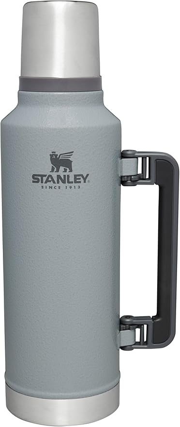 Stanley Classic Vacuum Insulated Wide Mouth Bottle -BPA-Free 18/8 Stainless Steel Thermos for Cold & Hot Beverages