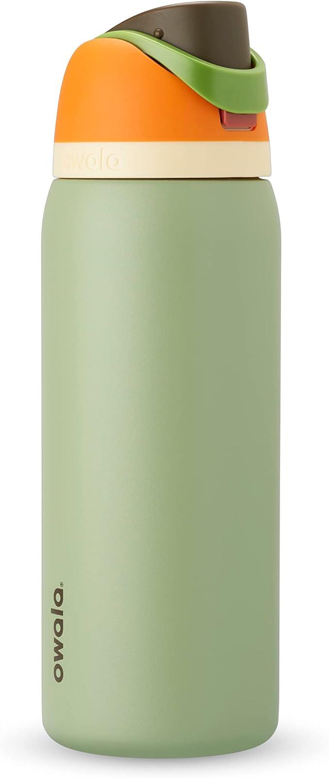 Owala FreeSip Insulated Stainless Steel Water Bottle with Straw, BPA-Free Sports Water Bottle, Great for Travel, 32 Oz, Camo Cool
