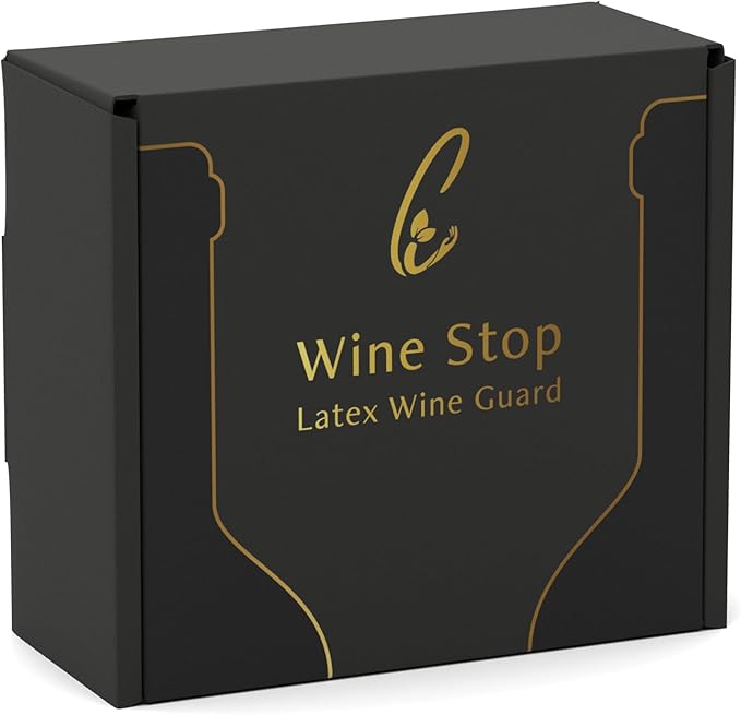 Wine Stopper, Ultimate Protection for Wine Bottles, Made of Food Grade Latex for Wine and Beverages, Unique Gift for Wine Lovers (Pack of 12)